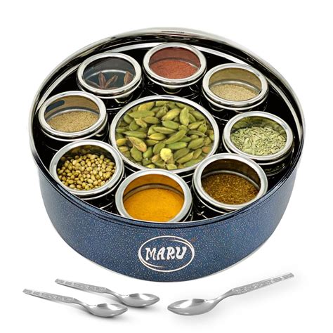 masala box steel online|masala dabba stainless steel.